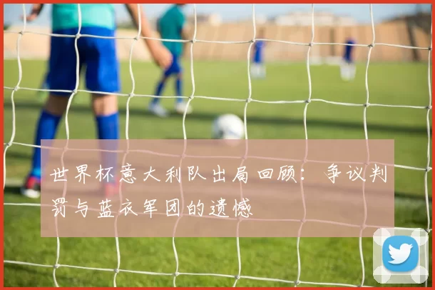 世界杯意大利队出局回顾:争议判罚与蓝衣军团的遗憾